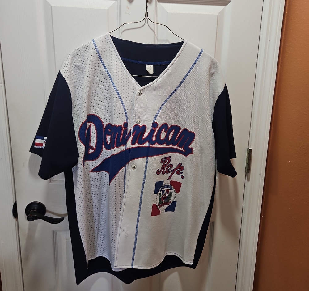 Dominican Republic Baseball Jersey